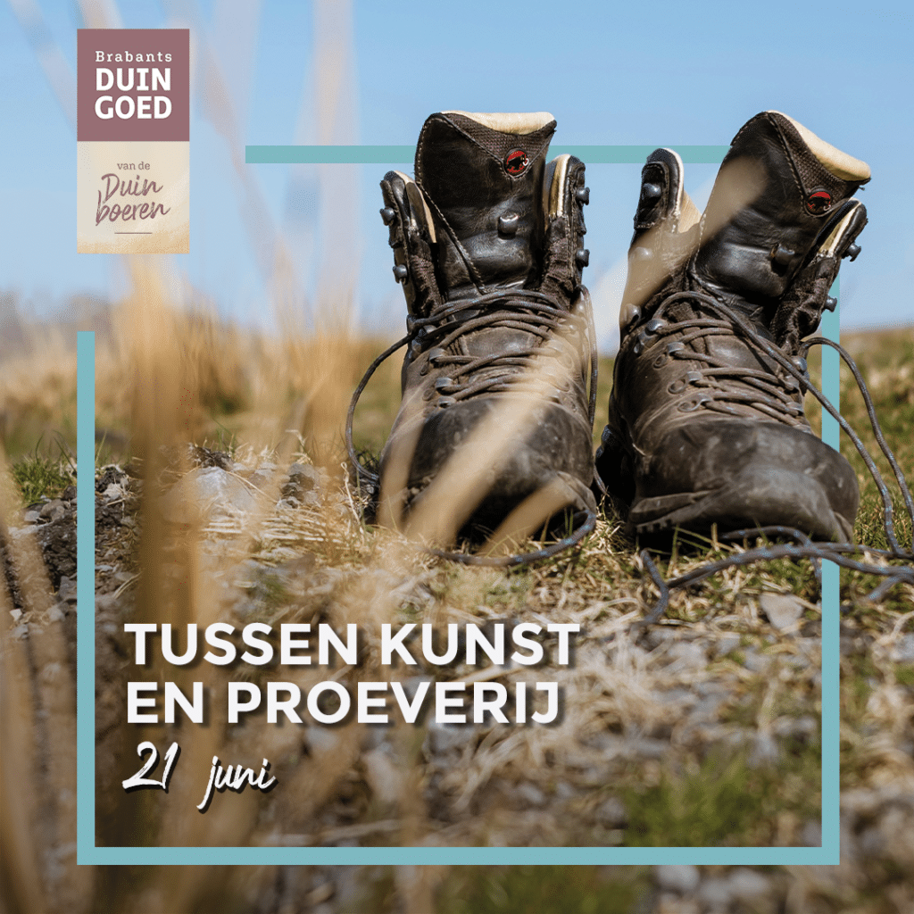 Zondag 21 juni Tussen Kunst en Proeverij



Geniet met elkaar van een leuke en inspirerende wandeling door het mooie Brabantse boerenland.