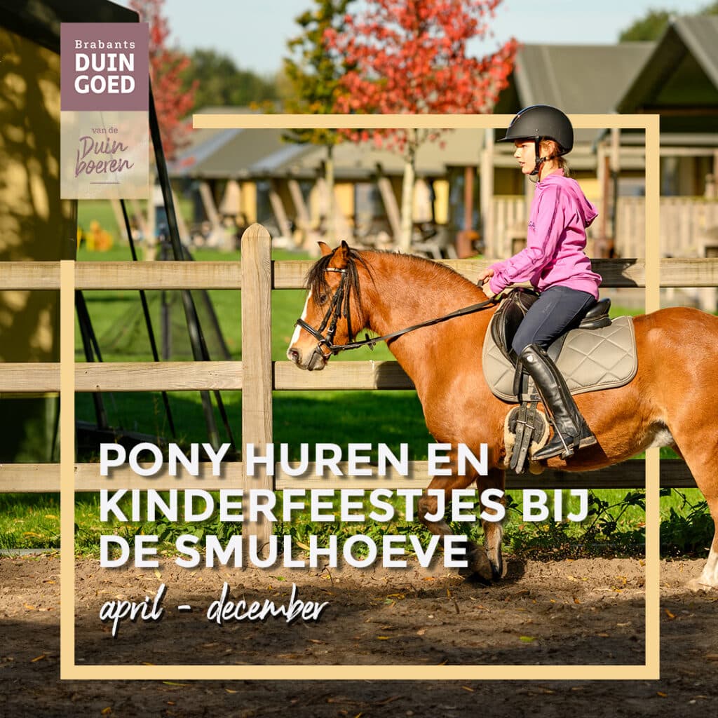 april - december 2026



Een heerlijke buitenactiviteit met de kids, er valt van alles te beleven bij De Smulhoeve.